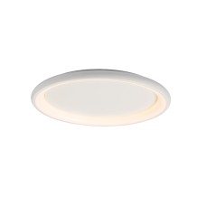 Φωτιστικό οροφής LED 48W dimmer 3000K 4610LM λευκό μεταλλικό D61XH8 5CM DIANA | Aca Lighting | BR71LEDC61WHD